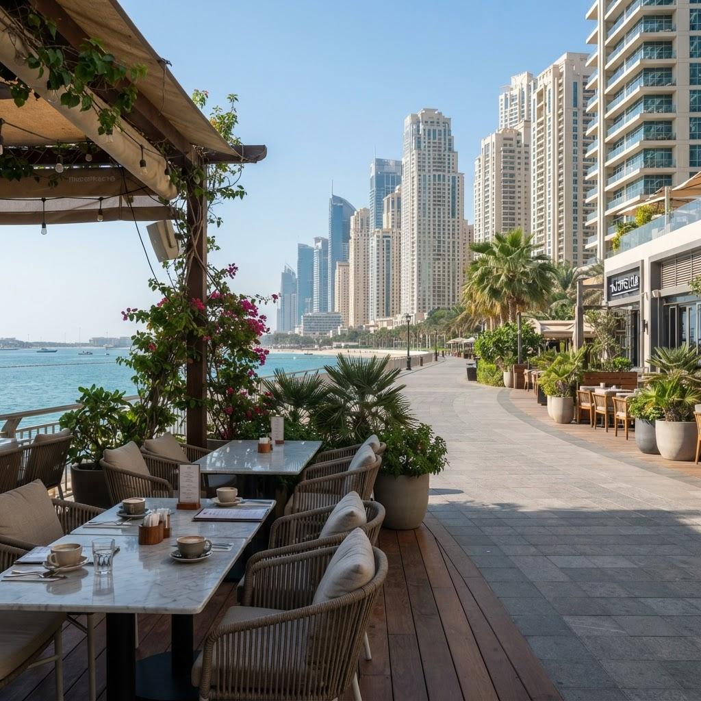 JBR's 1.7km Waterfront Offers Direct Beach Access and Tram Connections
