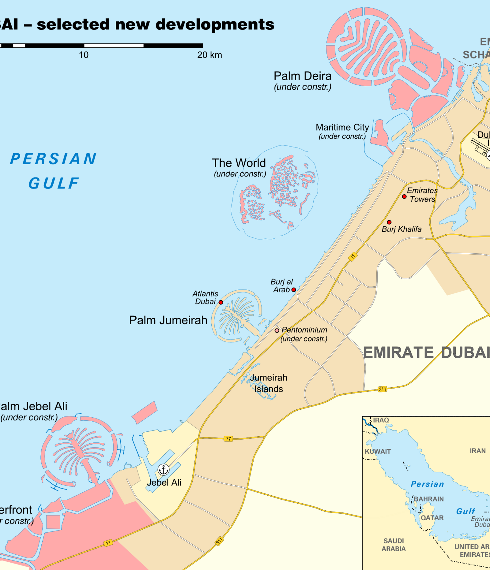 Dubai new developments