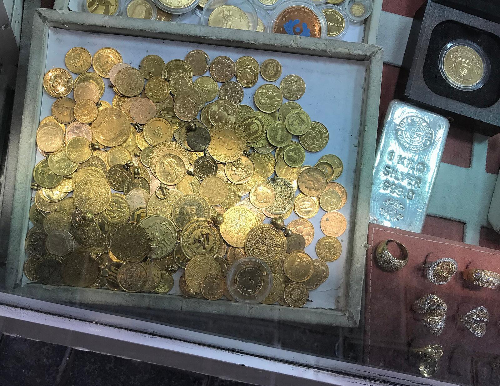 Dubai gold coins