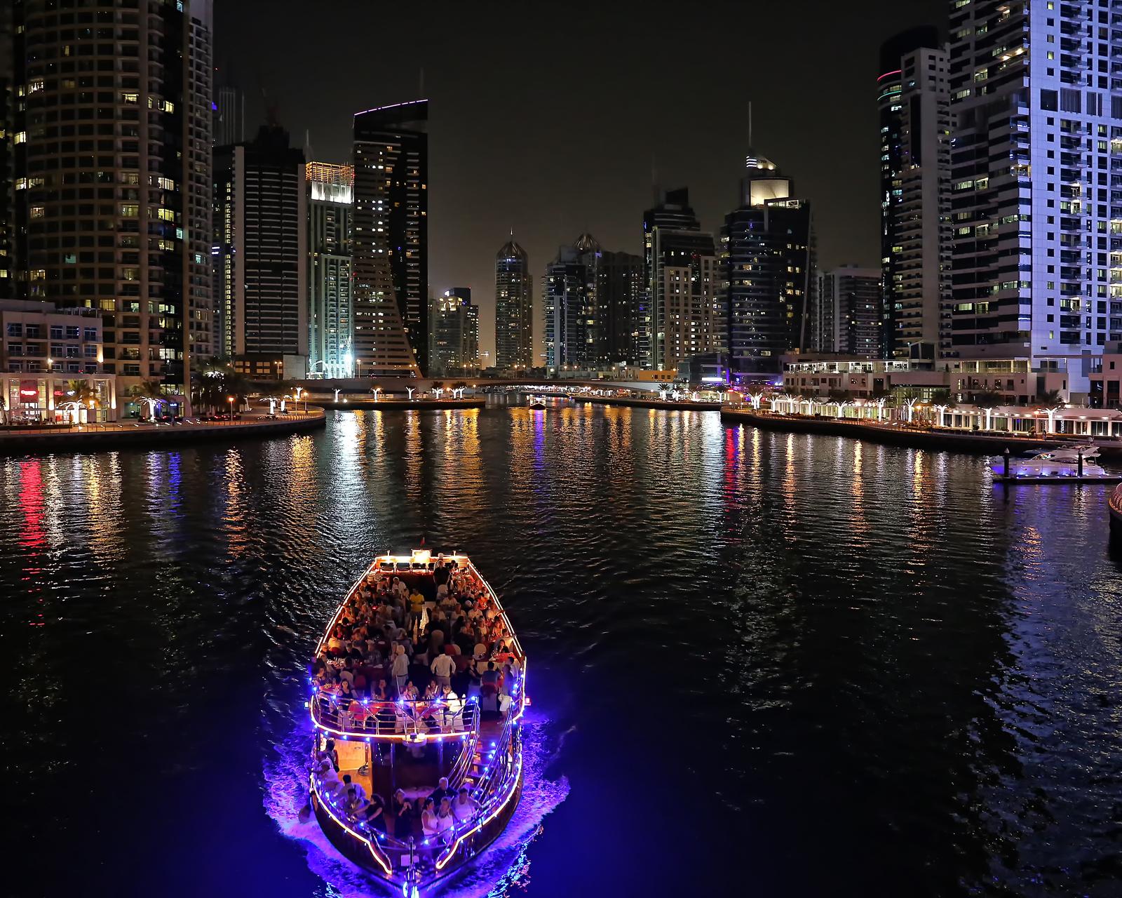 Dubai Marina Night View 3