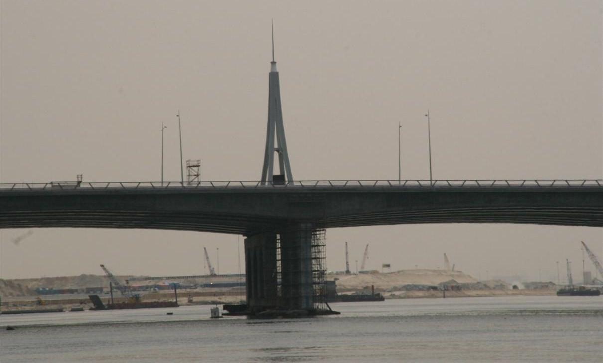 Business Bay Crossing Under Construction on 7 March 2007 Pict 2